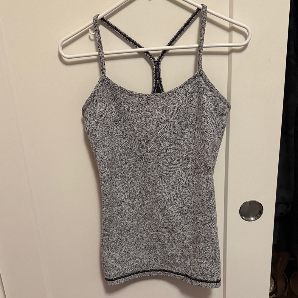 lululemon athletica Black and White Camisole